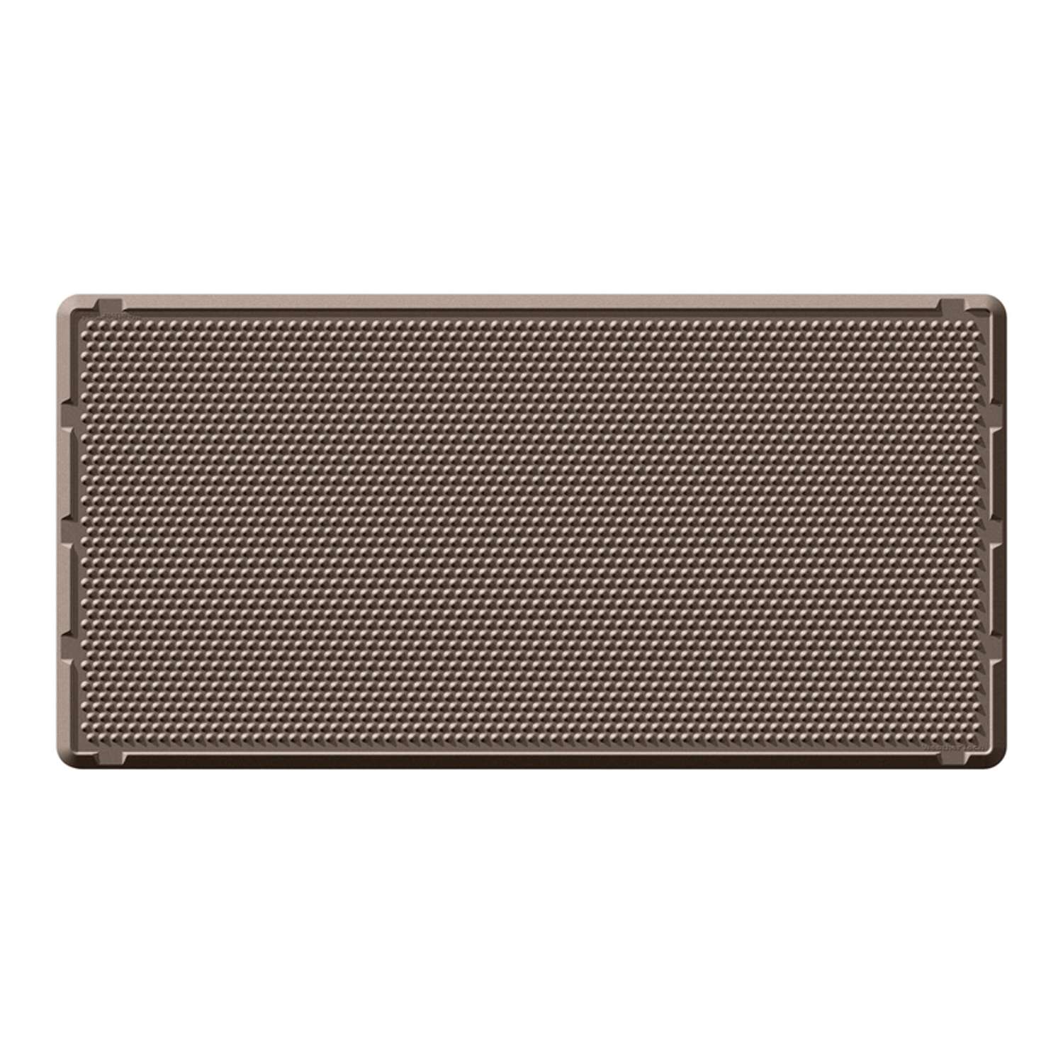  WeatherTech Outdoor Mats 30 In To W X 60 In To L Brown Thermoplastic Door Mat