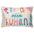  Karma Gifts 12 In. H X 4 In. W X 18 In. L Multicolored Polyester Lumbar Pillow
