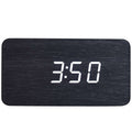  Mad Man 5 In. H X 2.75 In. W X 2 In. L Alloy Walnut Wood Clock