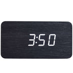  Mad Man 5 In. H X 2.75 In. W X 2 In. L Alloy Walnut Wood Clock