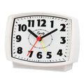  La Crosse Technology Equity 2 In. White Alarm Clock Analog Plug-In