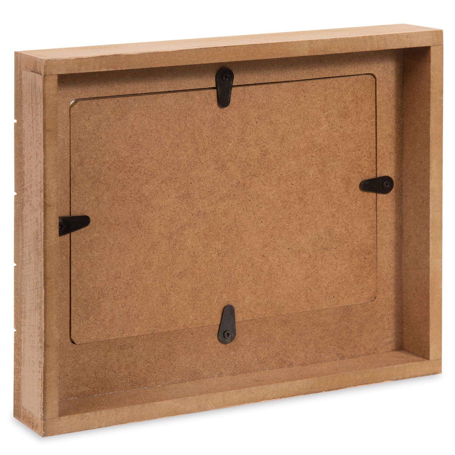  Pavilion We People Natural Brown/White MDF Picture Frame 1.4 In. H X 8.75 In. W