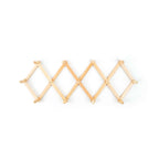  Fox Run 7 In. H X 42 In. W X 3 In. L Wood Expandable Wall Rack