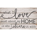  P. Graham Dunn 14 In. H X 1 In. W X 24 In. L Black/White Wood Wall Art