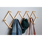  Fox Run 7 In. H X 42 In. W X 3 In. L Wood Expandable Wall Rack