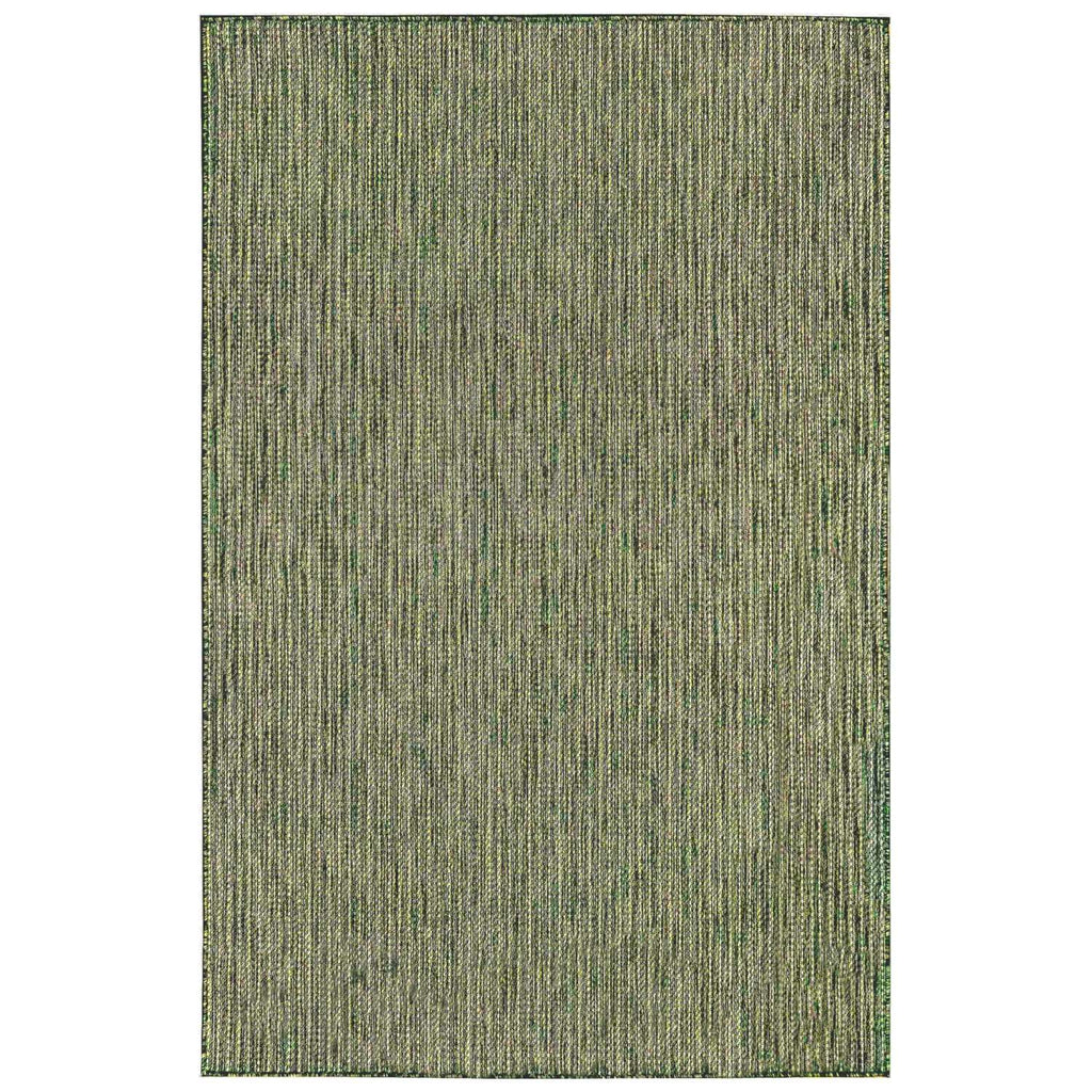  Liora Manne 7.83 Ft. W X 9.83 Ft. L Green Texture Stripe Polypropylene Accent Rug