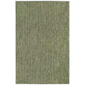  Liora Manne 7.83 Ft. W X 9.83 Ft. L Green Texture Stripe Polypropylene Accent Rug