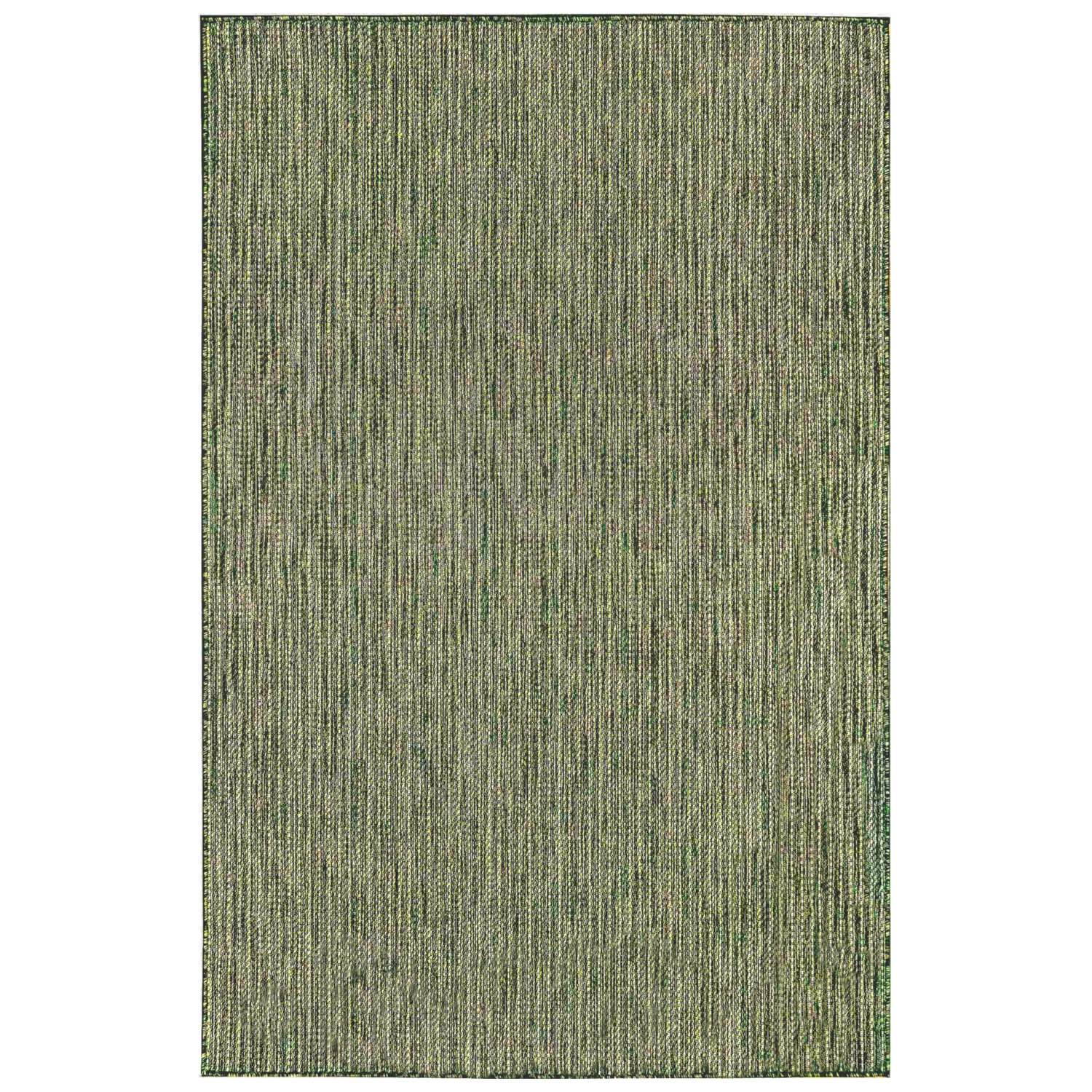  Liora Manne 7.83 Ft. W X 9.83 Ft. L Green Texture Stripe Polypropylene Accent Rug
