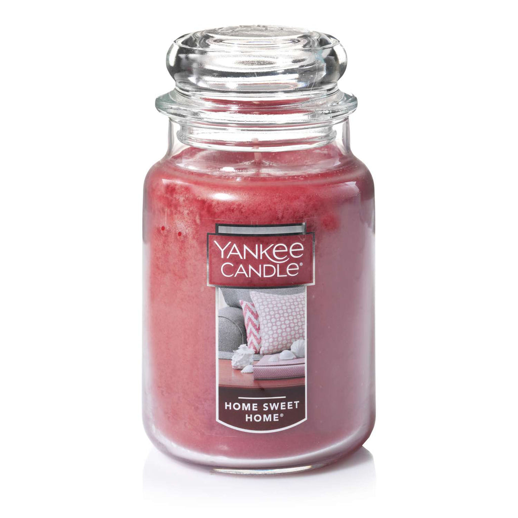  Yankee Candle Red Home Sweet Home Scent Jar Candle 22 Oz