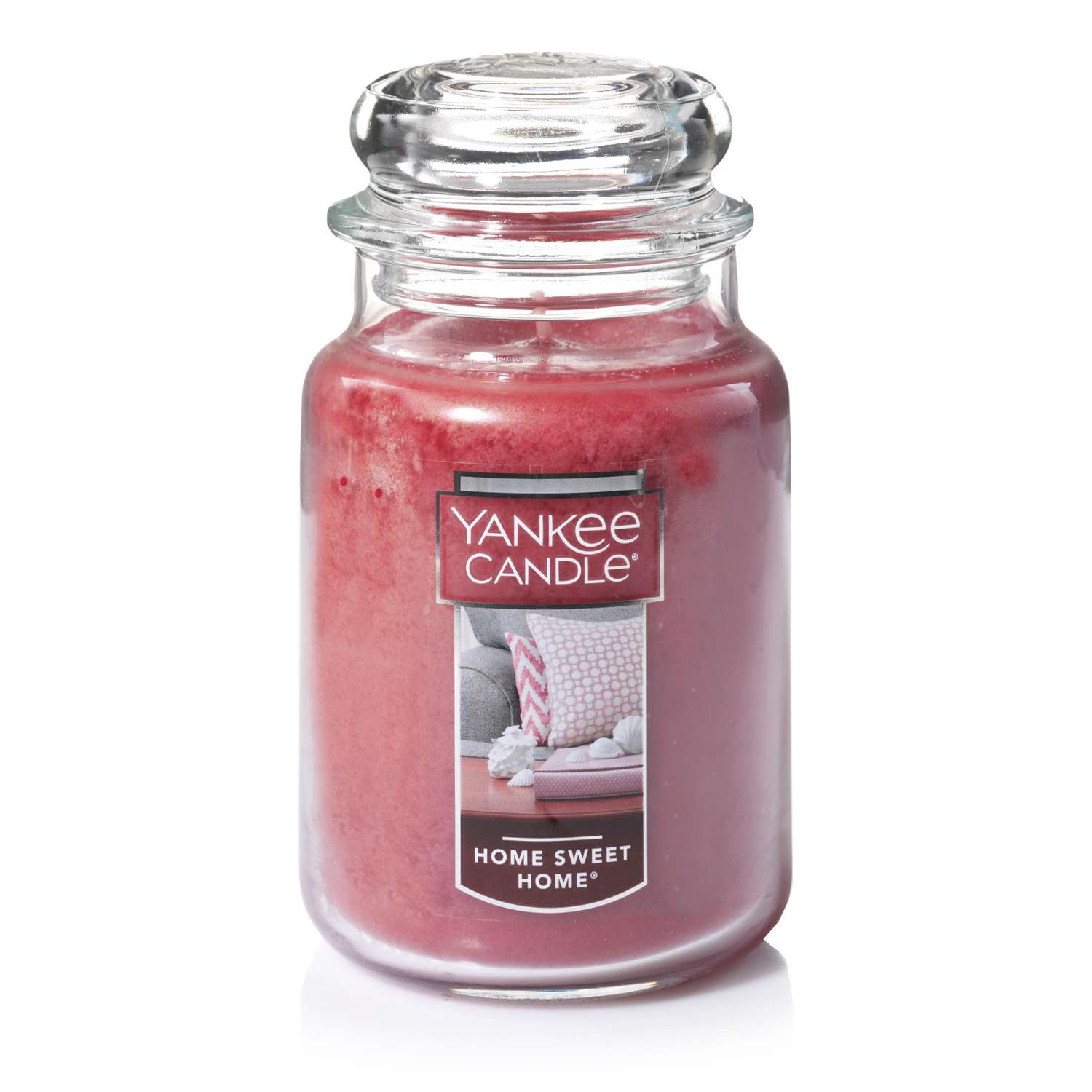  Yankee Candle Red Home Sweet Home Scent Jar Candle 22 Oz