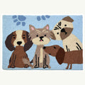  Jellybean 20 In. W X 30 In. L Multi-color Pawsome Pals Accent Rug