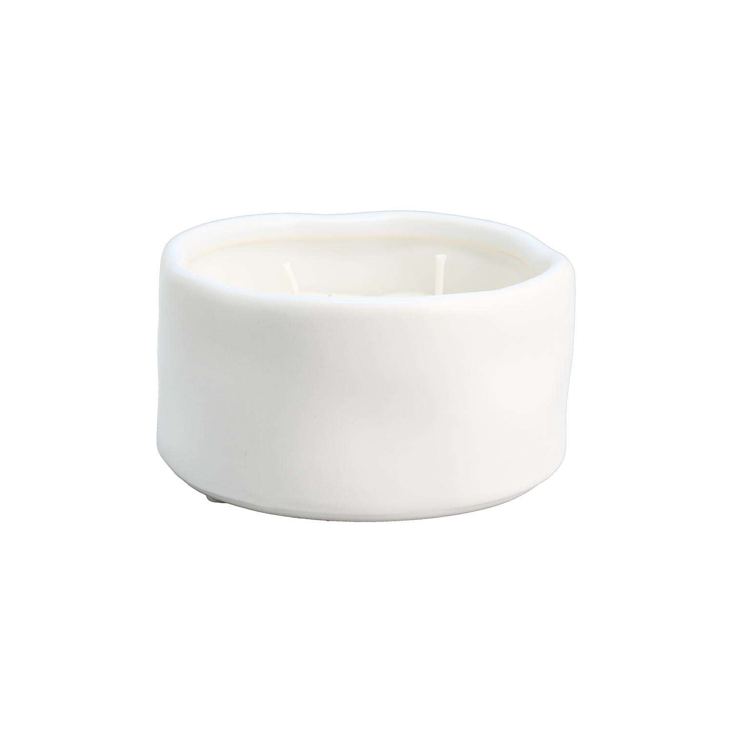  Pavilion Celebrating You Black/White Tranquility Scent Candle 8 Oz